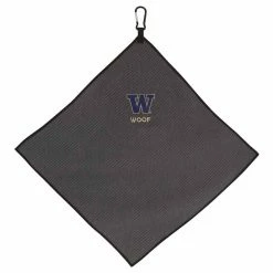 Team Effort NCAA 15" X 15" Grey Microfiber Towel