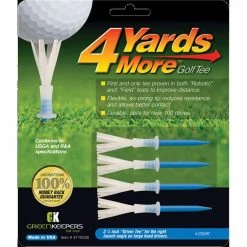 Green Keepers 4 Yards More Golf Tee -Single Iron Shop 4yardsmore blue