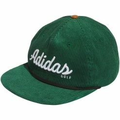 Adidas Cord Leather 5 Panel Hat 7 Adidas Cord Leather 5 Panel Hat -Single Iron Shop adidas 2023 cord leather 5 panel hat dark green back itempicture