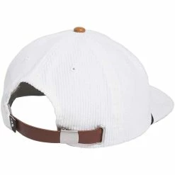 Adidas Cord Leather 5 Panel Hat 9 Adidas Cord Leather 5 Panel Hat -Single Iron Shop adidas 2023 cord leather 5 panel hat white back itempicture