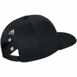 Adidas Golf Tour 3-Stripe Hat -Single Iron Shop adidas golf tour 3 stripe hat black back itempicture