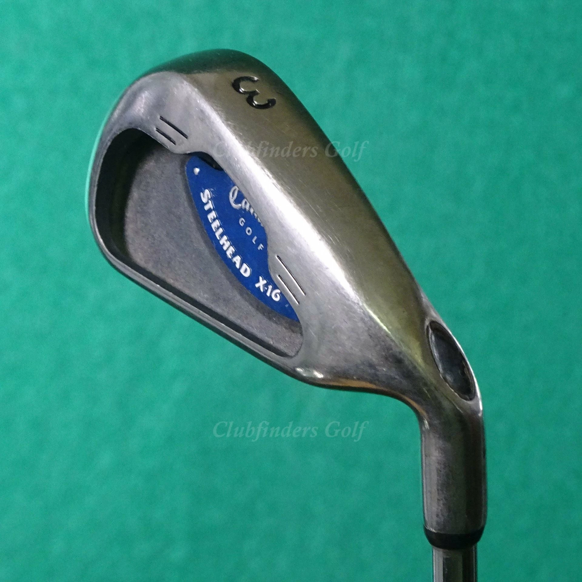 Callaway Golf Steelhead X-16 Single 3 Iron Dynamic Gold Steel Extra Stiff 1 Callaway Golf Steelhead X-16 Single 3 Iron Dynamic Gold Steel Extra Stiff