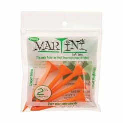 Martini Golf Tees Midsize Tees -Single Iron Shop martini tees midsize orange