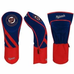 Team Effort MLB Driver Headcover -Single Iron Shop mcarthur sports mlb driver headcover washington nationals