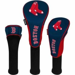 Team Effort MLB Set Of 3 Headcovers 29 Team Effort MLB Set Of 3 Headcovers -Single Iron Shop mcarthur sports mlb set of 3 headcovers boston red sox