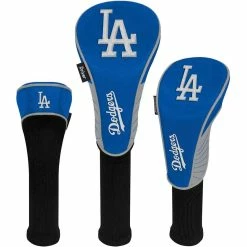 Team Effort MLB Set Of 3 Headcovers 38 Team Effort MLB Set Of 3 Headcovers -Single Iron Shop mcarthur sports mlb set of 3 headcovers los angeles dodgers