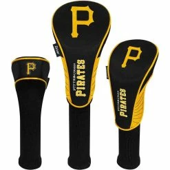 Team Effort MLB Set Of 3 Headcovers 42 Team Effort MLB Set Of 3 Headcovers -Single Iron Shop mcarthur sports mlb set of 3 headcovers pittsburgh pirates