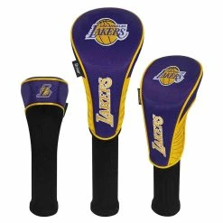 Team Effort NBA Set Of 3 Headcovers -Single Iron Shop mcarthur sports nba set of 3 headcovers la lakers