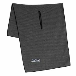 Team Effort NFL 19" X 41" Grey Microfiber Towel -Single Iron Shop mcarthur sports nfl grey microfiber towel seattle seahawks