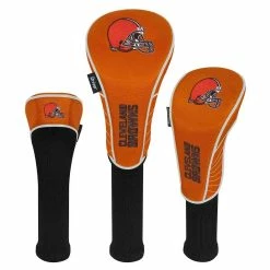 Team Effort NFL Set Of 3 Headcovers -Single Iron Shop mcarthur sports nfl set of 3 headcovers cleveland browns 1