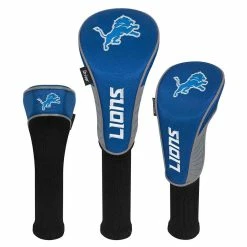 Team Effort NFL Set Of 3 Headcovers -Single Iron Shop mcarthur sports nfl set of 3 headcovers detroit lions