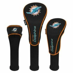 Team Effort NFL Set Of 3 Headcovers -Single Iron Shop mcarthur sports nfl set of 3 headcovers miami dolphins