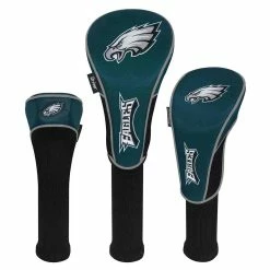 Team Effort NFL Set Of 3 Headcovers -Single Iron Shop mcarthur sports nfl set of 3 headcovers philadelphia eagles