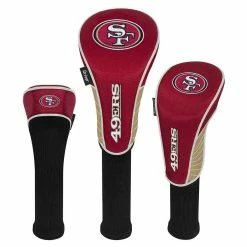 Team Effort NFL Set Of 3 Headcovers -Single Iron Shop mcarthur sports nfl set of 3 headcovers san francisco 49ers 1