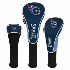 Team Effort NFL Set Of 3 Headcovers -Single Iron Shop mcarthur sports nfl set of 3 headcovers tennessee titans 1