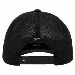 Mizuno Crossed Clubs Mesh Snapback Hat -Single Iron Shop mizuno crossed clubs mesh snapback hat black back itempicture