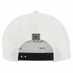 Mizuno Tour Flat Snapback Hat -Single Iron Shop mizuno tour flat bill snapback hat white back itempicture