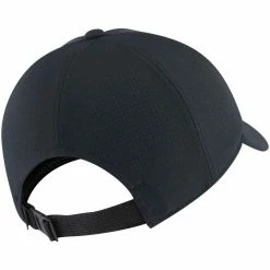 Nike 2022 Women's Dri-FIT ADV AeroBill Heritage86 Hat -Single Iron Shop nike womens dri fit adv aerobill heritage86 hat black back itempicture