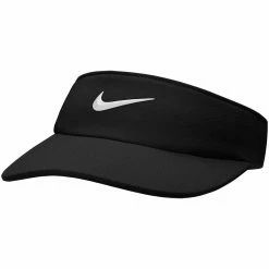 Nike Women's Dri-FIT AeroBill Visor -Single Iron Shop nike womens dri fit aerobill visor black front itempicture