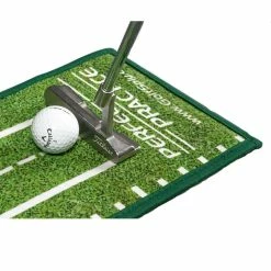 Perfect Practice Perfect Putting Mat - Compact Edition -Single Iron Shop perfect practice perfect putting mat compact edition closeup