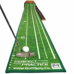 Perfect Practice Perfect Putting Mat - Standard Edition -Single Iron Shop perfect practice perfect putting mat standard edition closeup