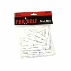 Pro Golf Discount Pro Golf 2 3/4 Inch Step Tees -Single Iron Shop pro golf 2 3 4 inch step tees white itempicture