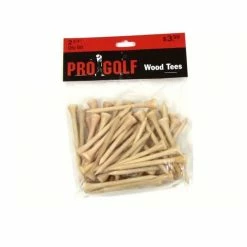 Pro Golf Discount Pro Golf 2 3/4 Inch Wood Tees -Single Iron Shop pro golf 2 3 4 inch wood tees 2 75 inch natural 50 pack itempicture