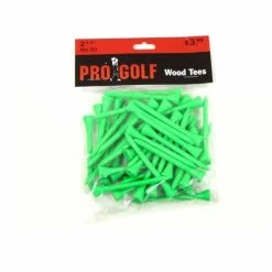 Pro Golf Discount Pro Golf 2 3/4 Inch Wood Tees -Single Iron Shop pro golf 2 3 4 inch wood tees 2 75 inch neon green 50 pack itempicture