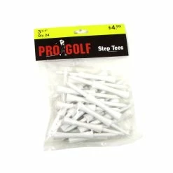 Pro Golf Discount Pro Golf 3 1/4 Inch Step Tees -Single Iron Shop pro golf 3 1 4 inch step tees white itempicture