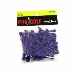 Pro Golf Discount Pro Golf 3 1/4 Inch Wood Tees 24 Pro Golf Discount Pro Golf 3 1/4 Inch Wood Tees -Single Iron Shop pro golf 3 1 4 inch wood tees 3 25 inch purple 35 pack itempicture