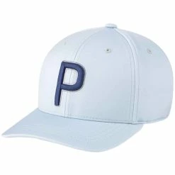 Puma Youth P Snapback Hat -Single Iron Shop puma 2022 youth p snapback hat high rise navy blazer itempicture