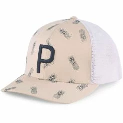 Puma Pineapples Trucker P Hat -Single Iron Shop puma 2023 pineapples trucker p hat white pepper itempicture