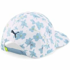 Puma Verdant P Hat -Single Iron Shop puma 2023 verdant hat white tropical aqua back itempicture