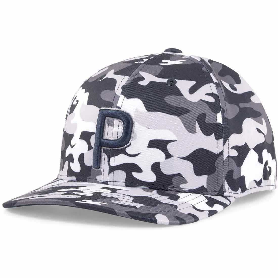 Puma Camo Pattern P Snapback Hat 1 Puma Camo Pattern P Snapback Hat