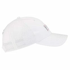 TaylorMade Performance Lite Patch Hat -Single Iron Shop taylormade 2022 performance lite patch hat white right side itempicture