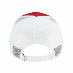TaylorMade Lifestyle Original One Trucker Hat -Single Iron Shop taylormade 2023 lifestyle original one trucker hat red white back itempicture