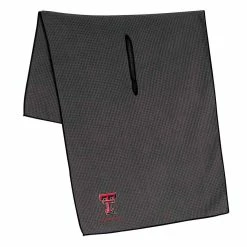 Team Effort NCAA 19" X 41" Grey Microfiber Towel 56 Team Effort NCAA 19" X 41" Grey Microfiber Towel -Single Iron Shop te 84mtg texas tech red raiders 1