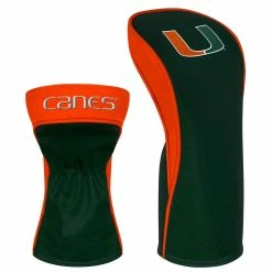 Team Effort NCAA NextGen Driver Headcover -Single Iron Shop team effort ncaa individual driver headcover miami hurricanes itempicture