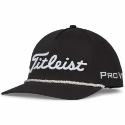 Titleist Tour Rope Hat -Single Iron Shop titleist 2023 tour rope hat black white itempicture