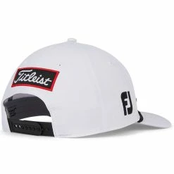 Titleist Tour Rope Hat -Single Iron Shop titleist 2023 tour rope hat white black back itempicture