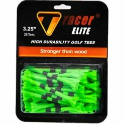 Spikes Golf Tracer Elite 3.25" Golf Tees -Single Iron Shop tracer elite 3 25 inch golf tees green itempicture