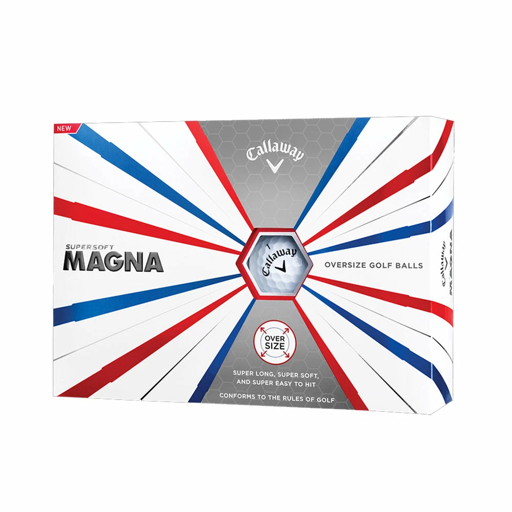 Callaway Supersoft Magna Golf Balls - Dozen 1 Callaway Supersoft Magna Golf Balls - Dozen