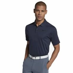 Nike Golf Nike Victory Dri Fit Mens Golf Polo -Single Iron Shop 10280 419COLLEGENVY