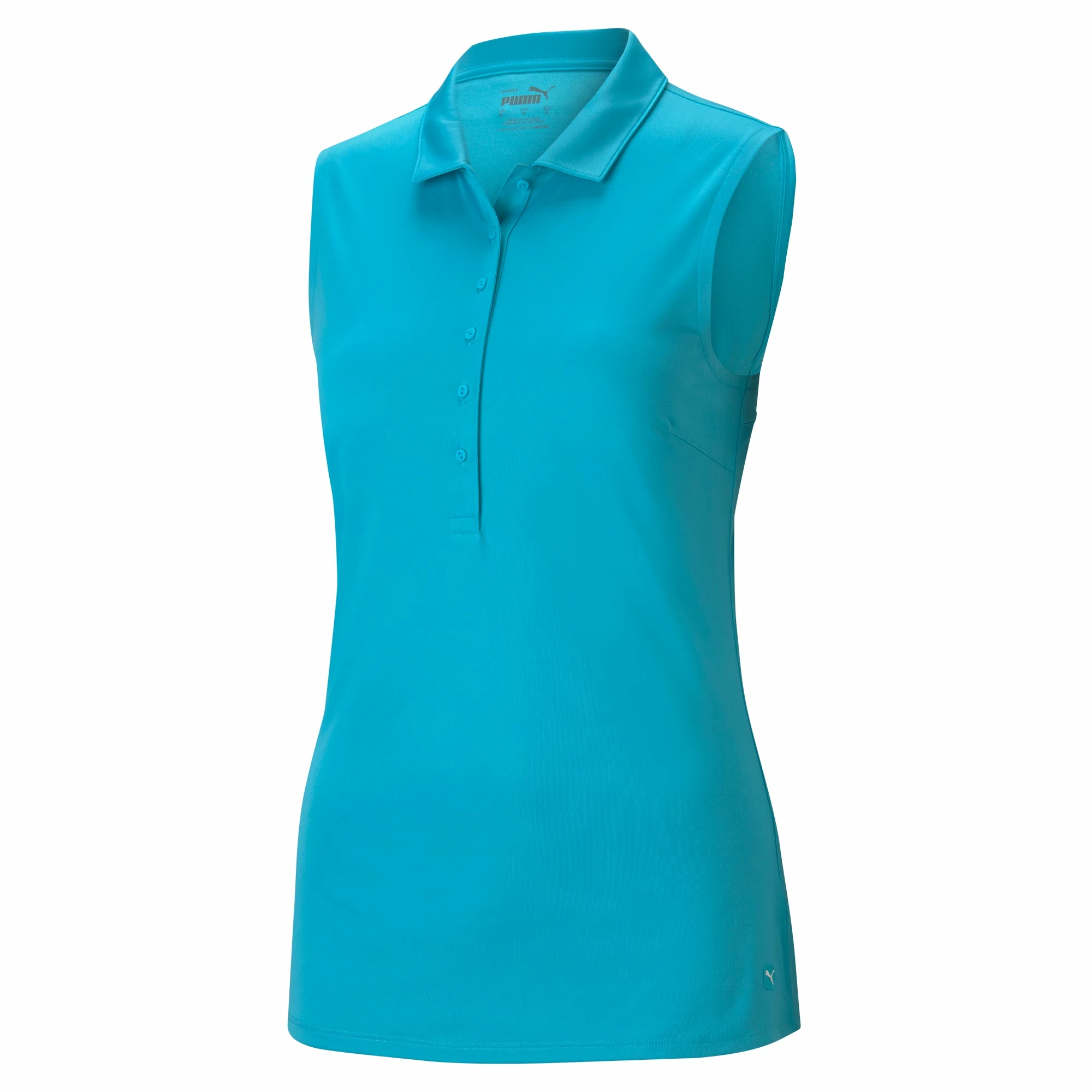 PUMA Golf Puma Rotation Womens Sleeveless Golf Polo 2 PUMA Golf Puma Rotation Womens Sleeveless Golf Polo - Image 2