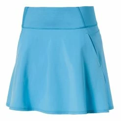 PUMA Golf Puma PWRSHAPE Solid Woven 16in Womens Golf Skort -Single Iron Shop 11538 05ETHEREALBLU