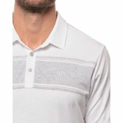 TravisMathew Night Life Mens Golf Polo -Single Iron Shop 11613 WHITE 2 fbdce7d8 aba1 4d20 a3f0 88921875424e