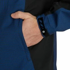 FootJoy HydroLite Royal Mens Golf Rain Jacket -Single Iron Shop 11711 ROYLBLKHNDSTH 2