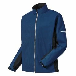 FootJoy HydroLite Royal Mens Golf Rain Jacket -Single Iron Shop 11711 ROYLBLKHNDSTH 3