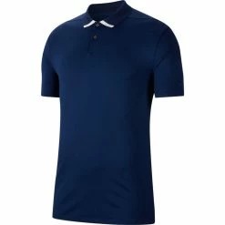 Nike Golf Nike Dri Fit Vapor Solid Mens Golf Polo -Single Iron Shop 13129 492BLUEVOID