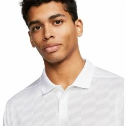 Nike Golf Nike Dri-FIT Vapor Mens Short Sleeve Golf Polo 13 Nike Golf Nike Dri-FIT Vapor Mens Short Sleeve Golf Polo -Single Iron Shop 13200 100WHITE 1